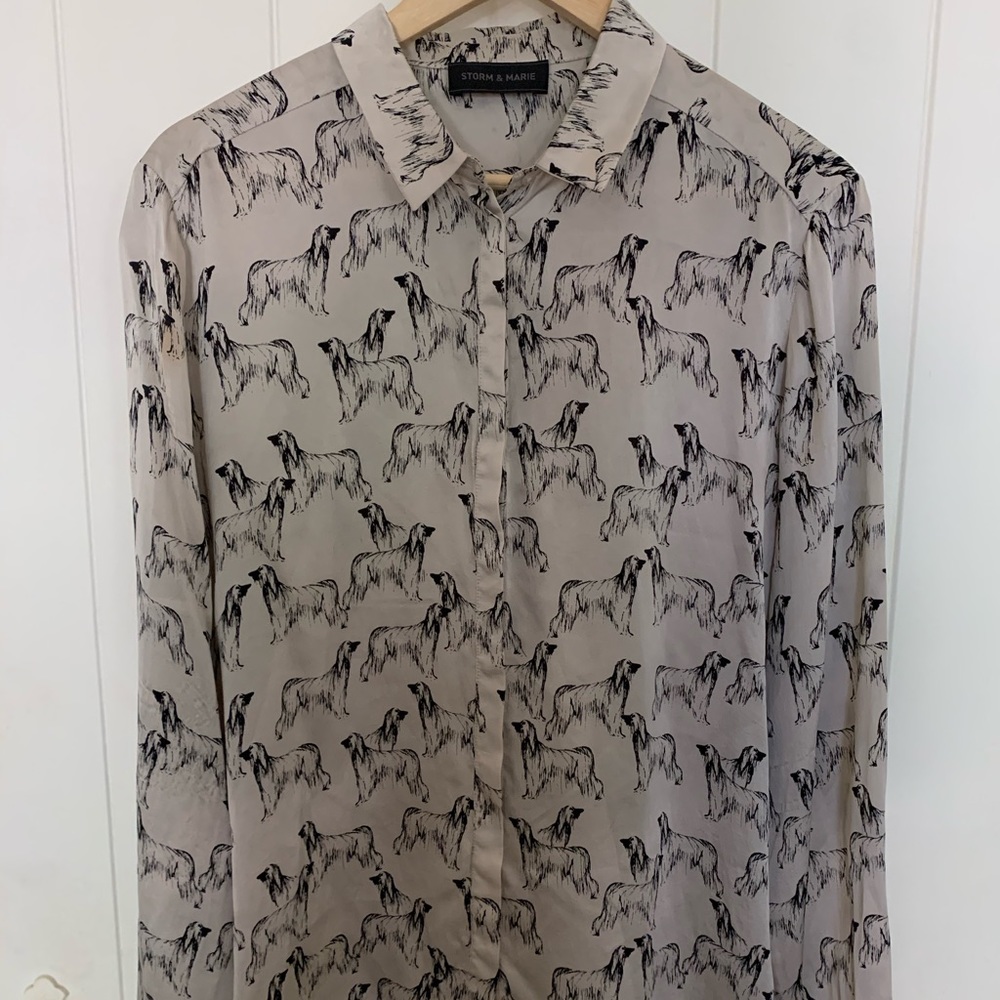 Storm & Marie dog blouse